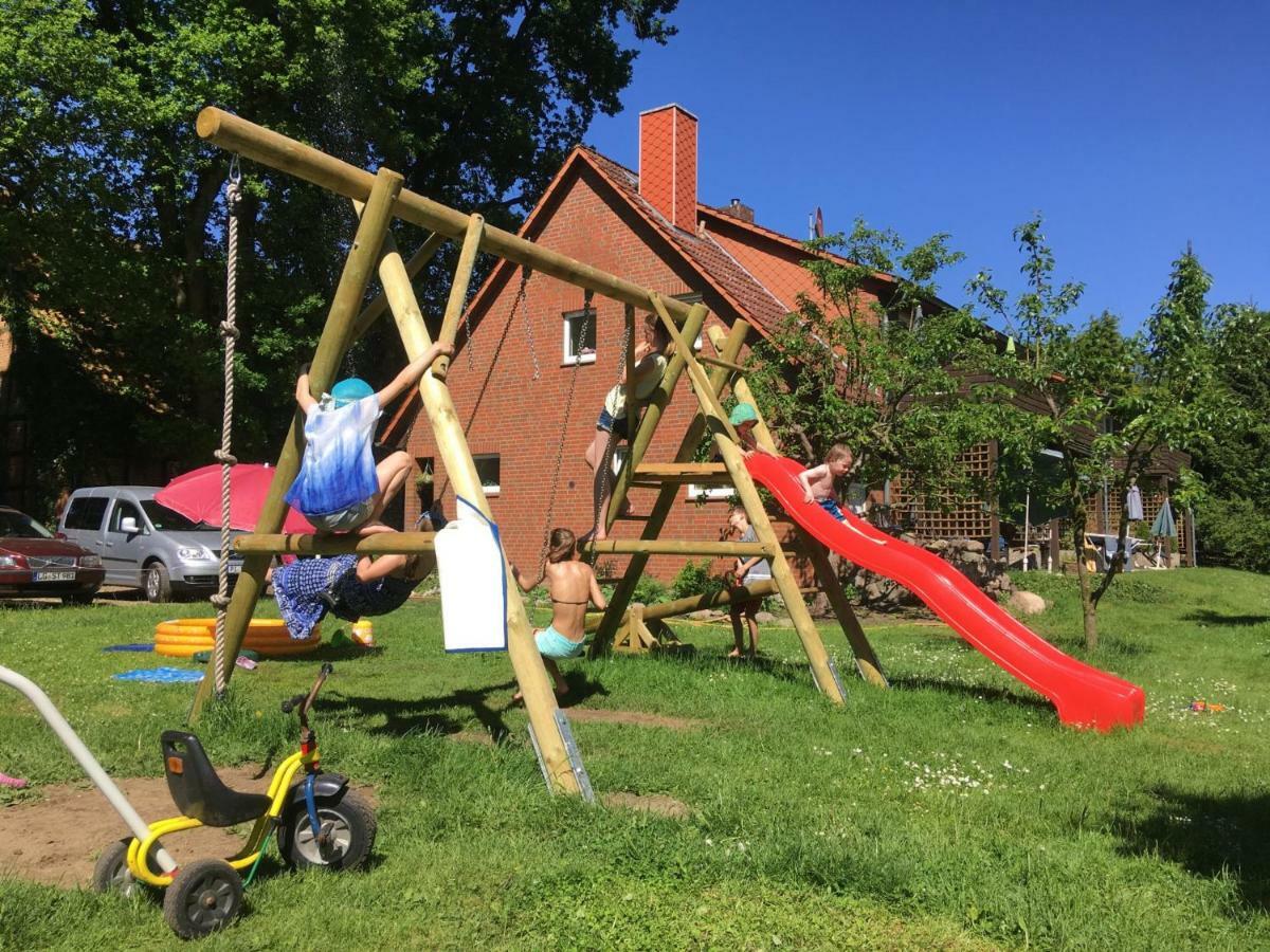 Ferienpension Lindenhof - Ferienwohnungen In Der Lueneburger Heide Marxen am Berge Kültér fotó